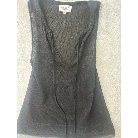 Feel The Piece by Terre Jacobs Black Tank Top • XS/S • Sleek & Versatile - Picture 5 of 6